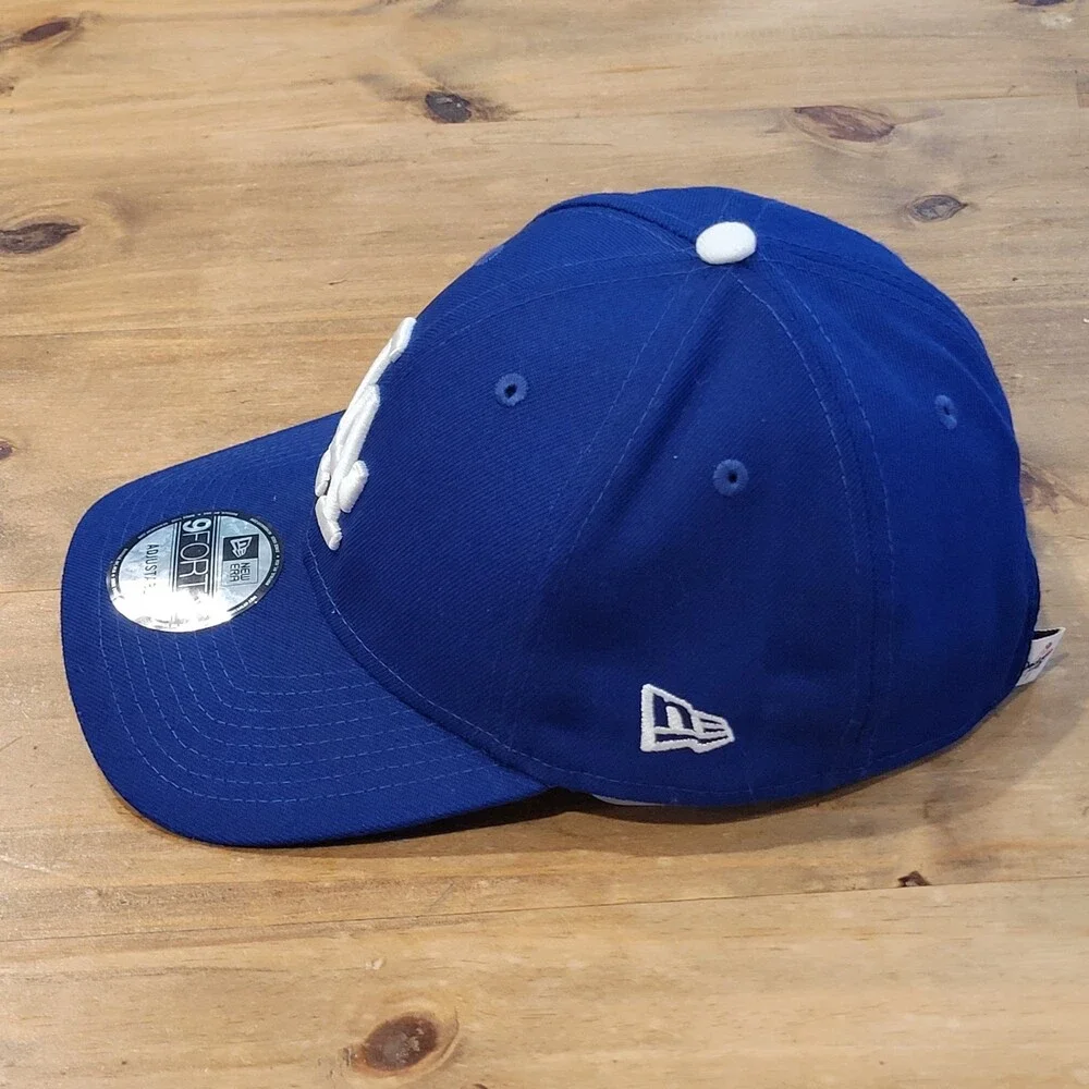 Los Angeles Dodgers Hat Cap Strap Back Blue 9Forty One Size MLB Baseball LA